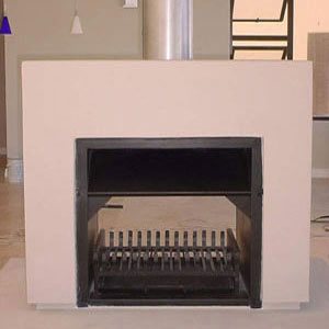 700mm Double-sided Built-in Fireplace